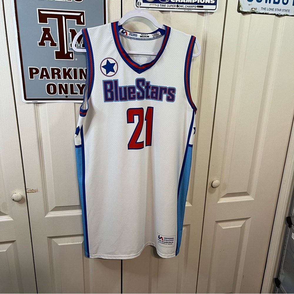 Blue Stars Basketball jersey